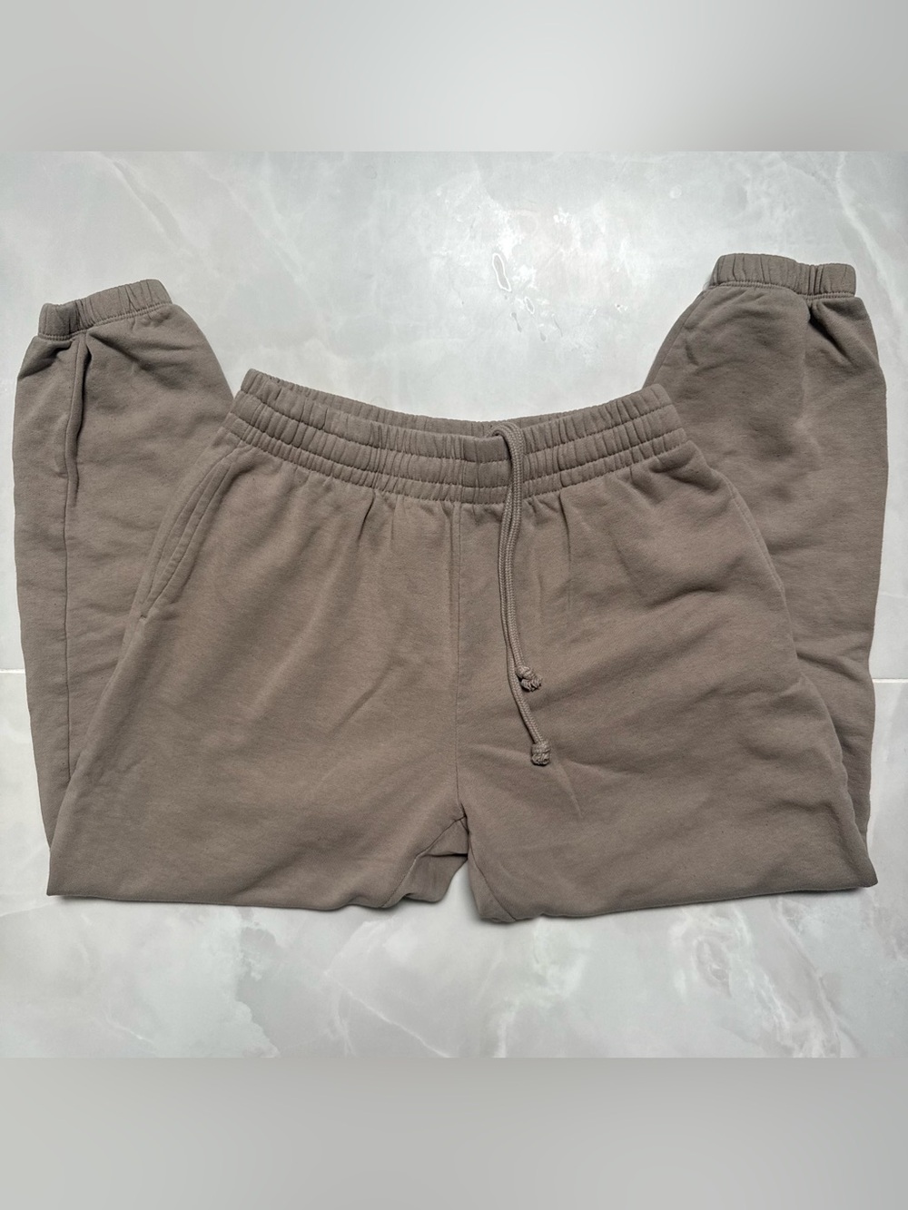 Garage brown jogger sweatpants